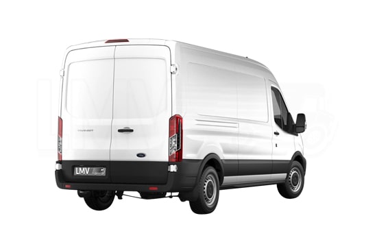 Hire Large Van and Man in The Wrythe - Back View