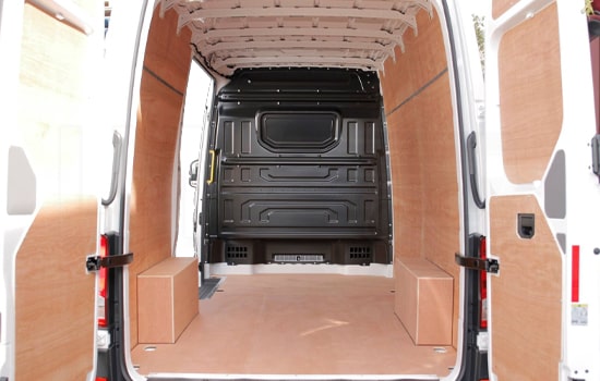 Hire Large Van and Man in Hampstead - Inside View