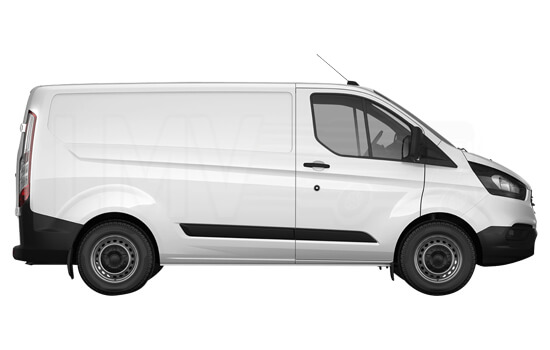 Hire Medium Van and Man in Cannon Street - Side View